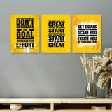 Set Of 3 Premium Wall Art Photo Tiles – Modern Home Decor Sets 8x11