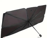 Premium Car Windshield Sun Shade Umbrella – Foldable UV Reflector & Heat Insulation Cover