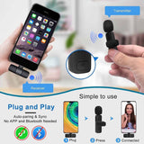 K11 2 IN 1 Collar Wireless Microphone Iphone/Android & Type C Supported