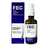 FEG PLUS Hair & Beard Regrowth Spray – Anti Hair Loss Formula With Minoxidil, Redensyl & Natural Extracts (50ml)