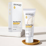 BIOAQUA Rice Raw Pulp Skin Whitening Product - Facial Cleanser (100g)