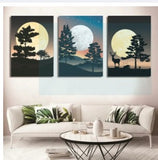 Set Of 3 Wall Art Wooden Phototile Frames For Wall Decor