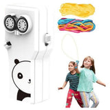 ZipString Portable Rope Launcher – Handheld Kinetic String Thruster & Creative Floating Loop Toy For Kids And Adults ( Random Colour )