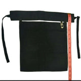 Black Chiffon Naqab With Buckle Latkan Style – Elegant Lightweight Face Cover