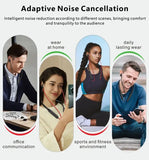 EroreX BT E20 ENC Wireless Neckband Earphones – Noise Cancellation, Bluetooth 5.3, Magnetic Design & Long Battery Life