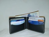 Men’s Rugged Leather Wallet | Black Cow Leather | Durable & Stylish | Premium Quality