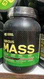Optimum Nutrition Serious Mass Weight Gainer Powder Chocolate Flavor 2.2 Pounds 1 Kg High Calorie Supplement