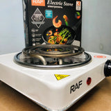 Electric Stove For Cooking - Hot Plate Heat Up In Just 2 Mins - Easy To Clean - (Random Color )