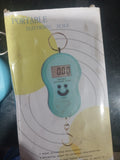 DIGITAL HANGING SCALE 50kg ABS LCD Display Strap Travel Multifunctional Digital Luggage Weighing Scales