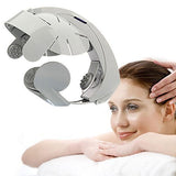 Electromagnet Electric Head Massager Digital Treatment Vibration Head Helmet Health Spa Brain Pstress Pain Relief Massage Relax Easy Acupuncture Point (Non Rechargeable)