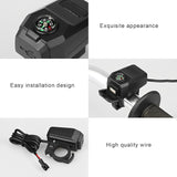 Motorcycle USB Charger With Compass – Fast Charging, Waterproof, 36-105V – Universal For Motorcycles & E-Bikes