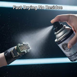 THREE GUYS Electronic Contact Cleaner Spray 450ml – Fast Drying Formula For Switches, Circuit Boards, Sensors & Electronics | German Engineered