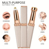 2 In 1 Blawless Facial & Eyebrow Hair Remover | Precision Trimmer For Smooth Skin
