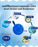 Eco-Friendly Toilet Bowl Cleaner & Deodorizer Tablets (10pcs) – Automatic Tank Flush Blue Cleaning Tablets For Fresh & Hygienic Toilets