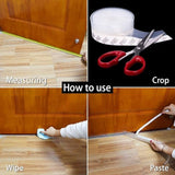 1 Meter Self-Adhesive Door Sealing Tape | Weatherproof Door & Window Seal Strip | Wind & Dust Protection