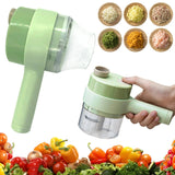 Electric Handheld Vegetable Cutter Slicer Multifunctional Food Chopper Compact Durable And Easy To Use Kitchen Tool