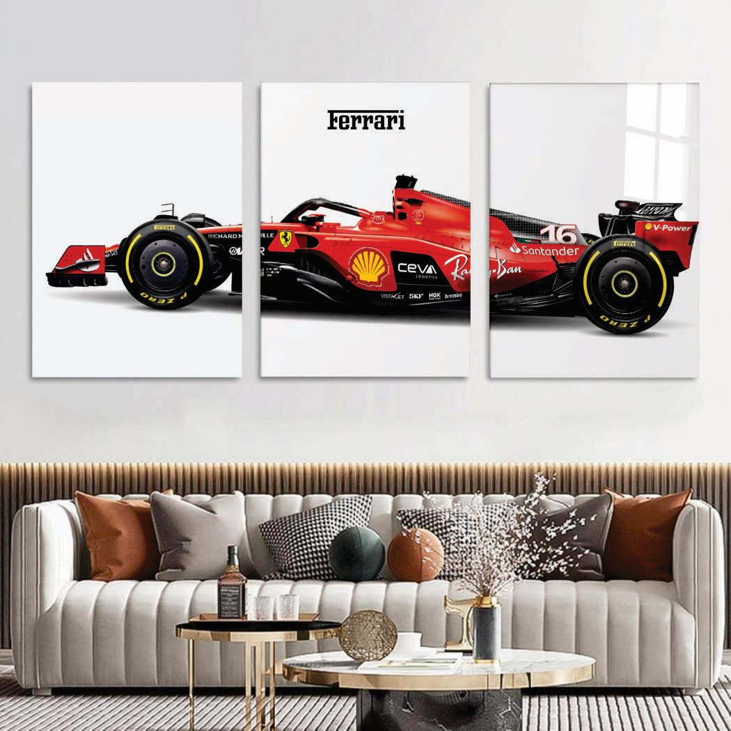 Set Of 3 Premium Wall Art Photo Tiles – Modern Home Decor Sets