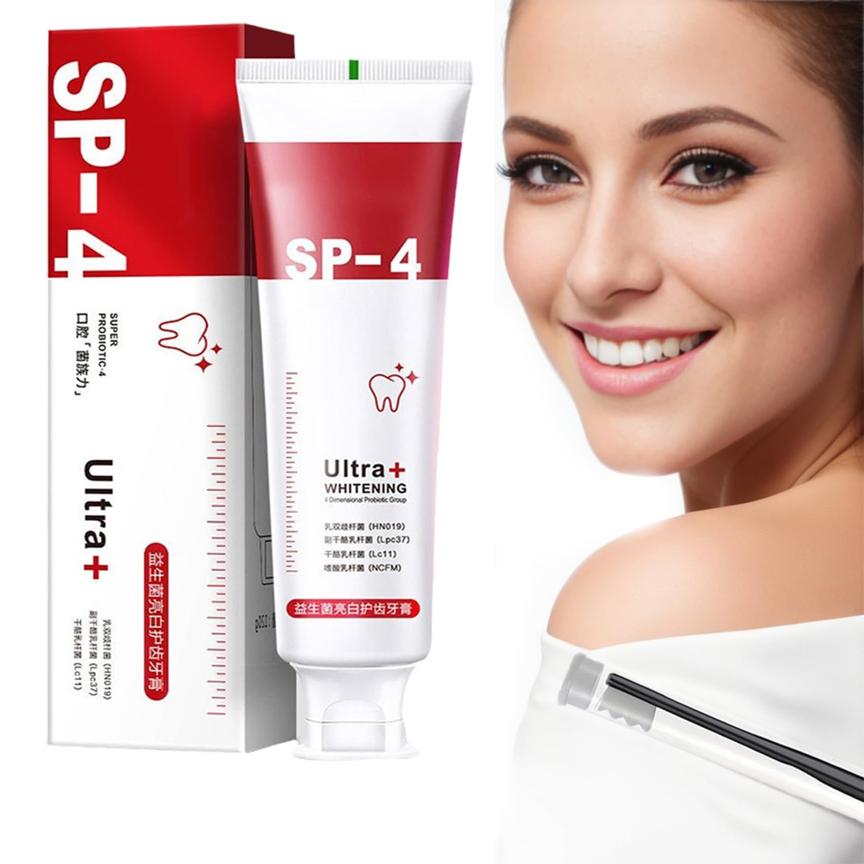 Yayashi SP-4 Ultra Whitening Toothpaste – 150ml Probiotic Stain Remover For Bright, Healthy Teeth