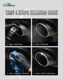Stainless Steel Cleaner & Polish – Fingerprint Remover & Protective Shine Spray | THREE GUYS - German Engineered (250) ML
