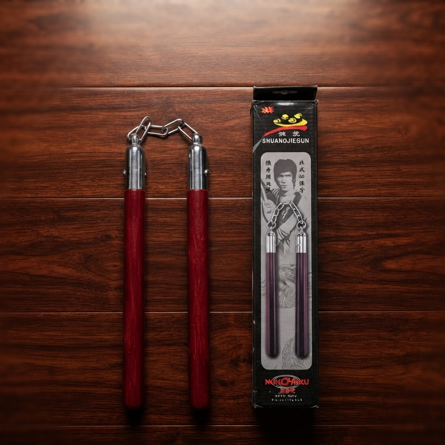 Shuangjiegun Nunchaku - Sporting Goods Product Designed For Training And Daily Exercise Routine
