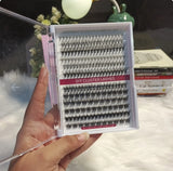 Kashee's 4 In 1 Permanent Eyelash Extension Set Professional Lash Kit | Mix Size