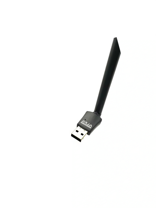 UW11 Alfa Net Wireless-N USB WiFi Adapter With Antenna | 2.4GHz 150/300Mbps High-Speed Network Dongle For PC, Laptop, Windows & Linux – IEEE 802.11b/G/N, Soft AP Utility