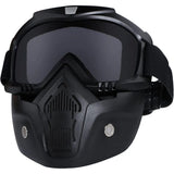 Motorcycle Protective Goggles Bike Face Mask, OFF Road Goggle Mask   multicolor
