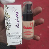 Kashee’s Eventone High Coverage Foundation 30ml Long Lasting Smooth Finish Makeup