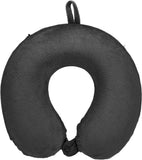 H HOMEWINS 100% Pure Memory Foam Travel Pillow – Soft Neck & Head Support Cushion For Airplane, Car, Home & Office (Random Color)