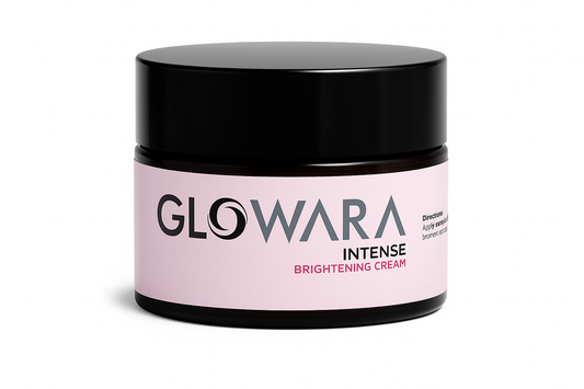 Glowara Intense Brightening Cream – With Alpha Arbutin, Kojic Acid, Niacinamide & Vitamin C For Radiant, Even-Toned & Hydrated Skin
