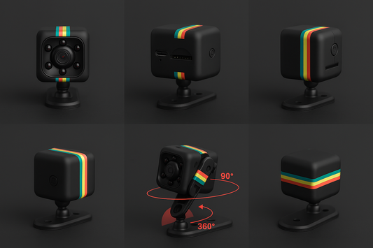 SQ10 Mini Hidden Camera With Night Vision – HD Recording, Motion Detection & Adjustable Holding Stand