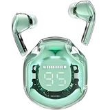 Air 39 Wireless Earbuds - Transparent Design Bluetooth 5.3 - ENC Noise Reduction & Deep Bass Sound - LED Display TWS