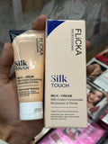 Flicka Silk Touch Milk Cream Concentrate Multi Function Moisturizer And Primer With Aloe Vera And Shea Butter