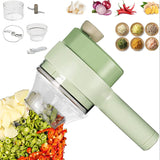 Electric Handheld Vegetable Cutter Slicer Multifunctional Food Chopper Compact Durable And Easy To Use Kitchen Tool