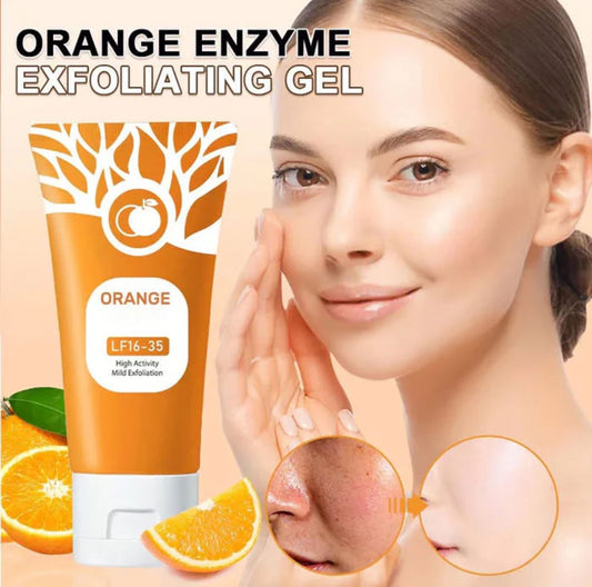 Orange Enzyme Exfoliating Gel – 60g | Brightening, Nourishing & Citrus Skincare For Radiant, Glowing, Healthy Skin