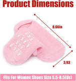 Moisturizing Spa Socks Silicone Gel Socks For Women Repairing Softening Dry Cracked Feet Comfortable Care (Random Color)