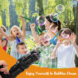 Automatic Bubble Gun For Kids | Water Gatling Play Gun For Boys & Girls (Random Color)
