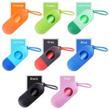 1Pc Baby Diaper Bag Dispenser With Rope/Hook | Includes 1 Roll Of 18 Disposable Bags | Random Colour