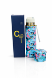 Stylish Printed Water Bottle 650ML – Leak Proof Stainless Steel | Trendy Design With Box | Premium Quality Random Color