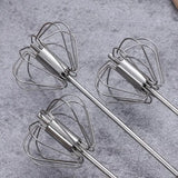 Whisk Manual Hand Push Mixer & Egg Beater Big Size