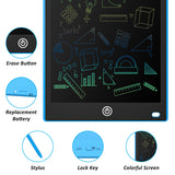 LCD Writing Tablet 10.5" Inch  Multicolor Electronic Graphics Tablet Writing Board LCD Writing Pad Drawing Tablet Handwriting Paperless Notepad Graphic Board for Kids