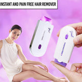 Finishing Touch Yes Hair Remover – Rechargeable Painless Facial & Body Hair Removal Device For Women | Electric Epilator For Face, Upper Lip, Underarms, Bikini & Legs