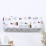 Ac Protective Dust Cover  Cute Cartoon Printing Dust Cover for air condition (Random design & Color)1 ton