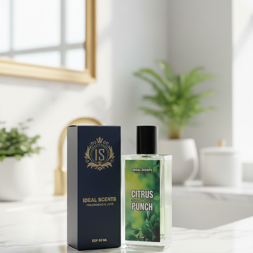 Citrus Punch Fragrance | 50ml | Inspired By Aventus Creed | Long Lasting 8–10 Hours | Made In Pakistan