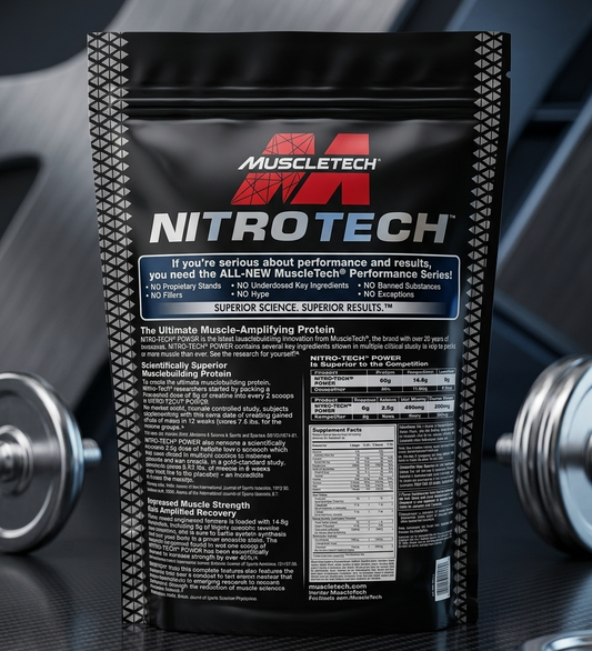 MUSCLETECH NITRO-TECH 100% Whey Gold Protein Powder 2lbs – Premium Whey Blend For Muscle Recovery & Lean Muscle Support