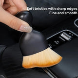 Car Interior Cleaning & Multi Functional Brush Premium Quality ,Car Cleaning Brush | Soft Hair Brush For Cleaning Of Small And Tiny Places