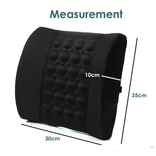 Car Seat Back Relief Lumbar Pain Back Support Pillow Headrest Waist Safety Chair Cushion For Auto Vehicle - High Quality