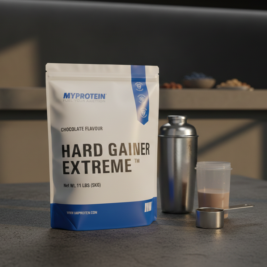 Myprotein Hard Gainer Extreme  – High-Calorie Chocolate Mass Gainer for Rapid Muscle Growth, Strength & Weight Gain Support 11lbs (5kg)