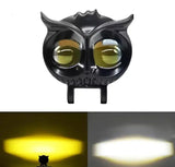 Universal Owl Fog Light & 4 Owl Indicator Set For 70CC, 125CC, And Universal Motorcycles