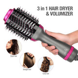 One Step 2 In 1 Hair Dryer & Brush (Dryer + Styler) Brush For Fast Drying, Straightening, Curling